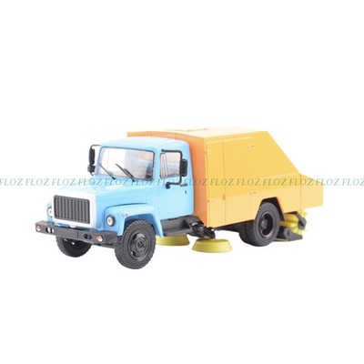 1:43 for Modimio for PUM-1 3307 Cleaning Car Omsk Street Station Siberia Russia