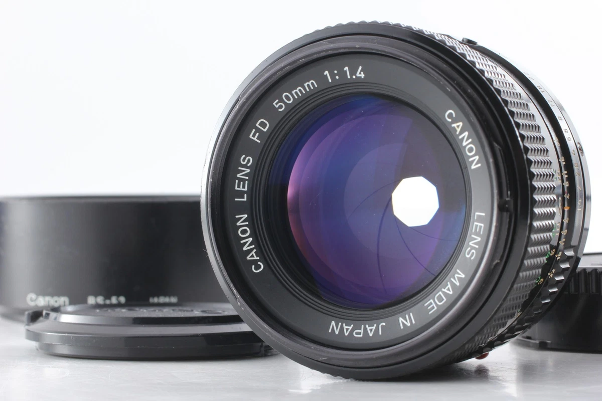 Preços baixos em Lentes de câmera Canon FD 50mm f/1.4 | eBay