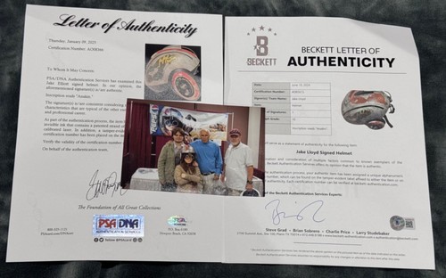 Casco de Podracing Jake Lloyd "Anakin Skywalker" Firmado Guerra de las Galaxias Tamaño Completo PSA - Imagen 12 de 13