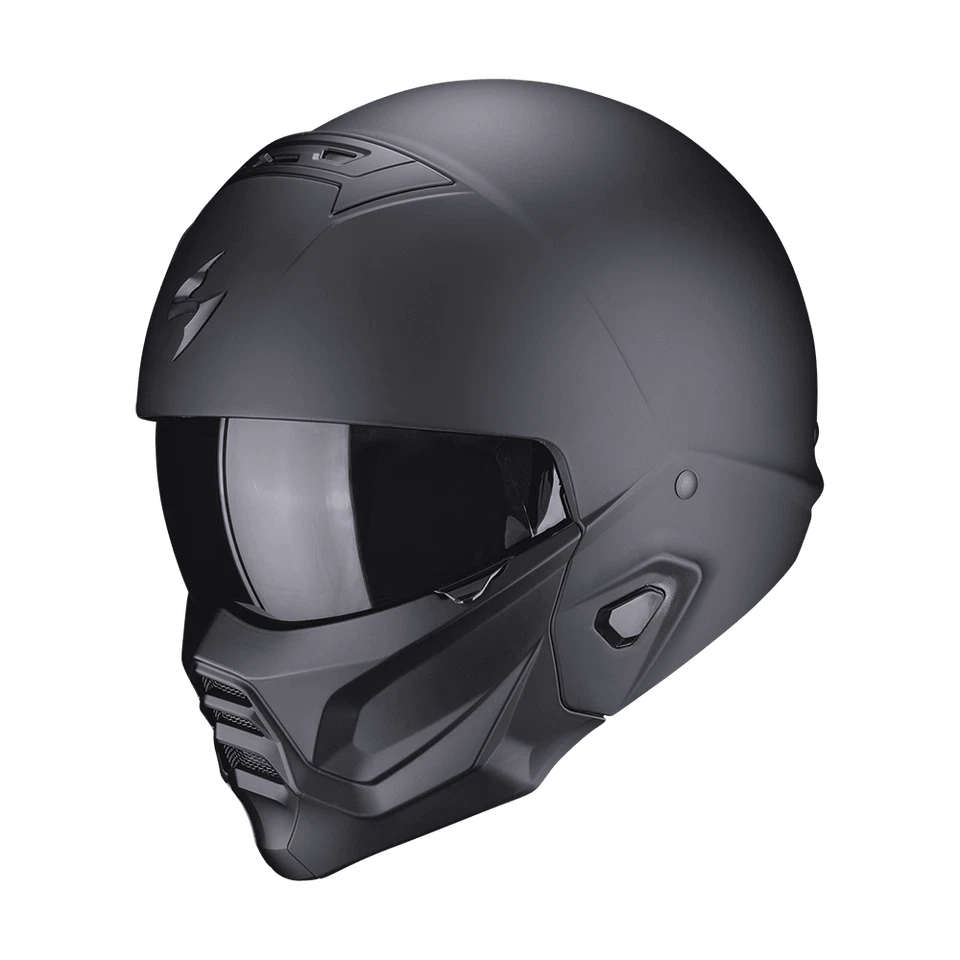 Casco Integrale SCORPION EXO-COMBAT II Solid Nero Opaco - Immagine 2 di 2