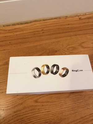 RingConn Gen 2 Ultra-Thin Smart Ring Size 8 Future Silver Health Tracking