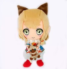 Nintendo Monster Hunter Cat Girl Kati Plush Toy 25cm