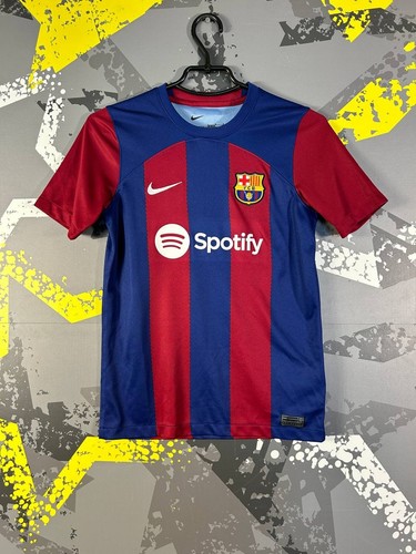 Barcelona Jersey Home football Soccer shirt 2023 - 2024 Nike Young Size L ig93