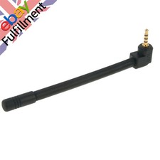 50W Plug & Play 80-108MHz 2dBi 3.5mm FM Radio Antenna for Card Speakers & Phones