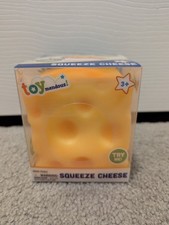 Toymendous Squeeze Cheese Heavy Squish Toy NEW
