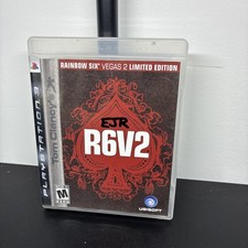 Tom Clancy's Rainbow Six: Vegas 2 Limited Edition (Sony PS3, 2008) CIB Complete