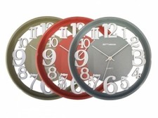 OROLOGIO DA MURO 30CM ZURIGO verde