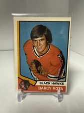 1974-75 O-Pee-Chee #269 Darcy Rota RC - NHL Hockey Card
