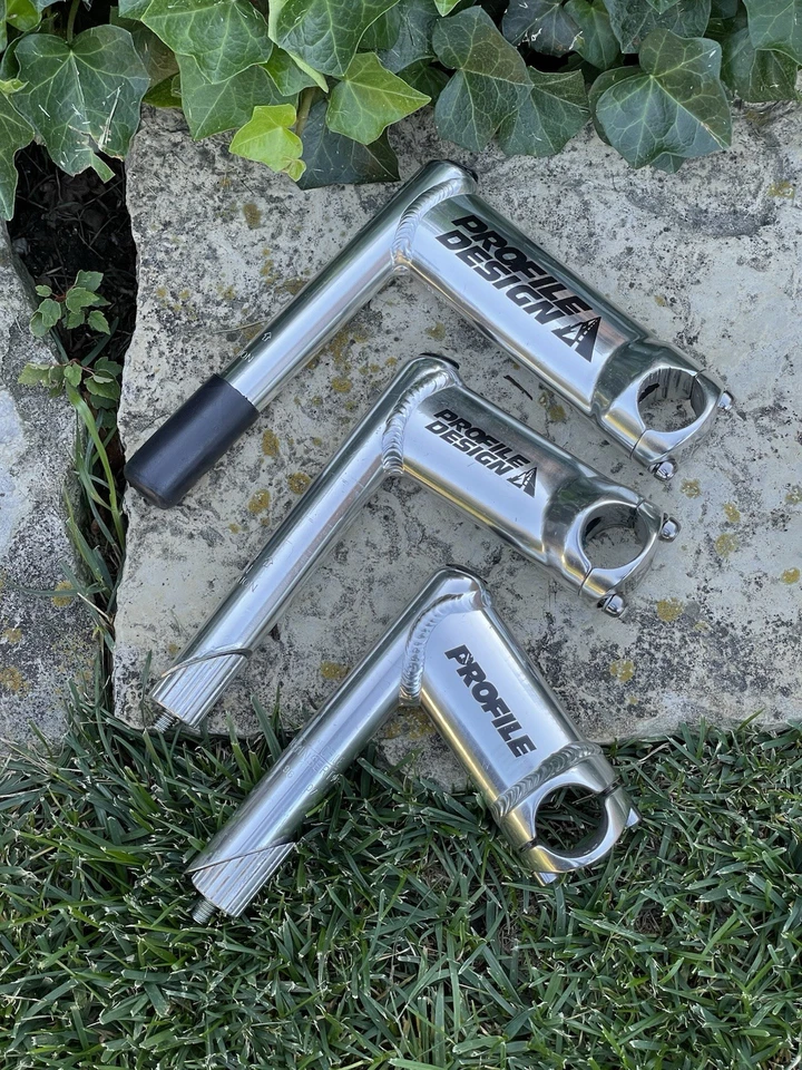 Profile H2O 1” Stem - Pick One 80mm 90mm 125mm Silver Alloy Quill Front Load - Image 2 of 4