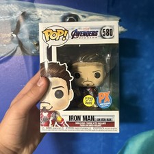 Funko Pop! Figura Marvel: Avengers: Endgame - I Am Iron Man Glow-in-the-Dark PX