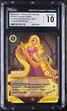 Rapunzel Gifted with Healing 4 CGC 10 Prize Wall Exclusive Promo	Disney Lorcana