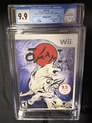 Okami Sealed CGC 9.9 Nintendo Wii Capcom 2007