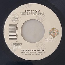 Little Texas – Amy's Back In Austin 45 RPM 7