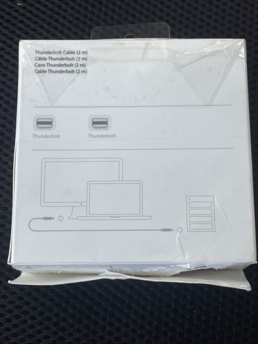 Open box OEM Apple Thunderbolt 2 6ft Cable 2m - A1410 MD861LL/A - FAST SHIPPING - Afbeelding 5 van 5