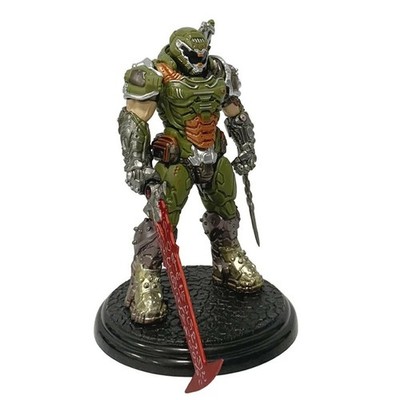 ''21CM Doom Slayer Eternal Action Figur PVC Modell Statue Sammlerstück Gaming Spielzeug