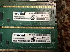 Crucial 2GB PC3-10600 DDR3-1333MHz Desktop Memory CT25664BA1339.M8FMR