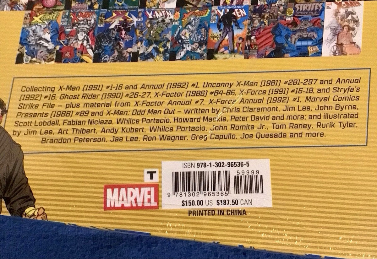 X-Men: Blue & Gold-Mutant Genesis Omnibus (Marvel Comics 2025) for