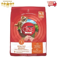Real Turkey Dry Dog Food High Protein Healthy Weight 16.5 lb Bag