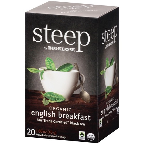 Bigelow Organic English Breakfast Black Tea Bag (17701) - Picture 4 of 6