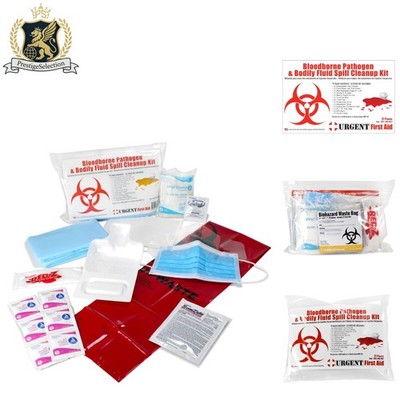 OSHA Compliant 22 Piece Spill Kit for Bodily Fluids - Maximum Safety Included