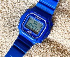 Casio F-108WH Illuminator Blue Watch.