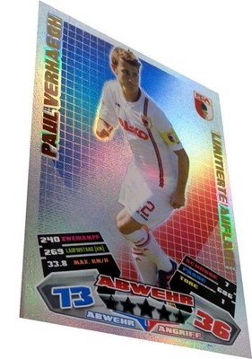 MATCH ATTAX 2012/2013 12/13 LIMITIERTE AUFLAGE L1 PAUL VERHAEGH