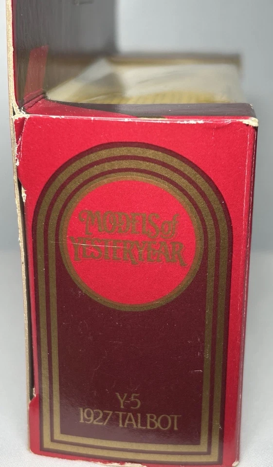 Matchbox Y-5 1927 Talbot Van 25 Aniversario OBJETIVO 1995 DE COLECCIÓN Foto 2 de 4