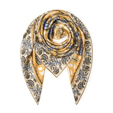 Mulberry Silk Scarf 43 Inch Large Square Shawl Womens Oversized Headband