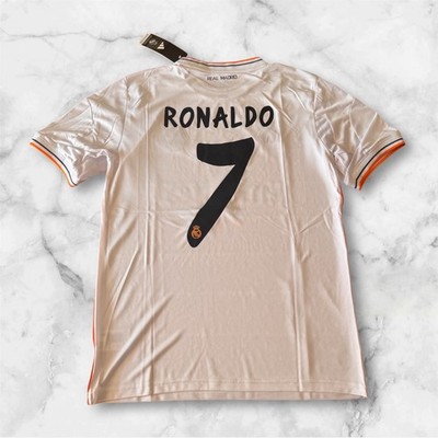 VINTAGE C.RONALDO REAL MADRID 7 2014 FINAL LISBON FOOTBALL JERSEY SIZE M