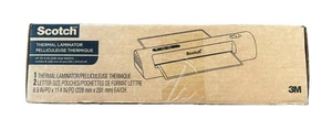 Scotch Thermal Laminator with 2 Letter Size Pouches - TL901X NEW IN BOX