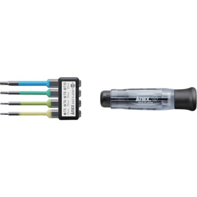 ANEX 3610-S1 PRÄZISIONS-SECHSKANTSCHRAUBENDREHER-SATZ
