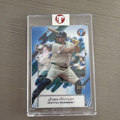 2025 Topps Pristine - Josh Naylor Blue Refractor /75 Seattle Mariners
