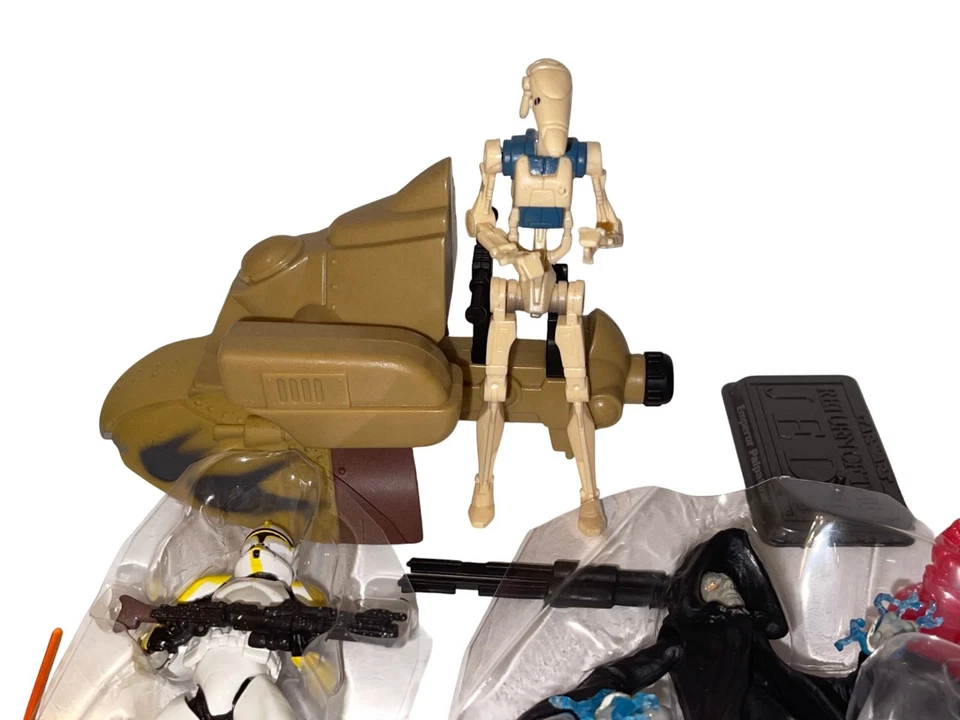 Lote de 8 figuras/accesorios IMPERIO/SITH de 3,75" de Star Wars de los años 90-2000 NUEVO leer Foto 2 de 4