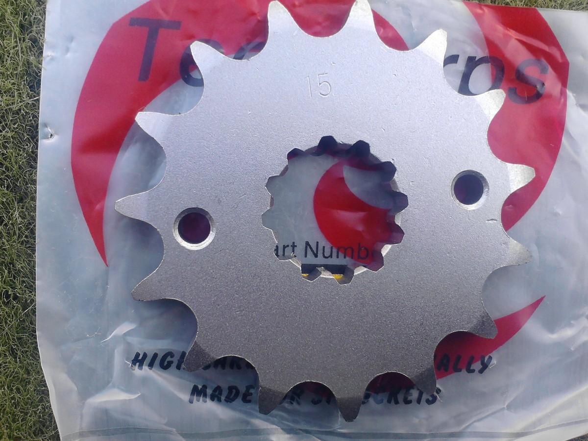 との Front Sprocket 15T fits Kawasaki ZX-12R Ninja (ZX1200A) 2000-01