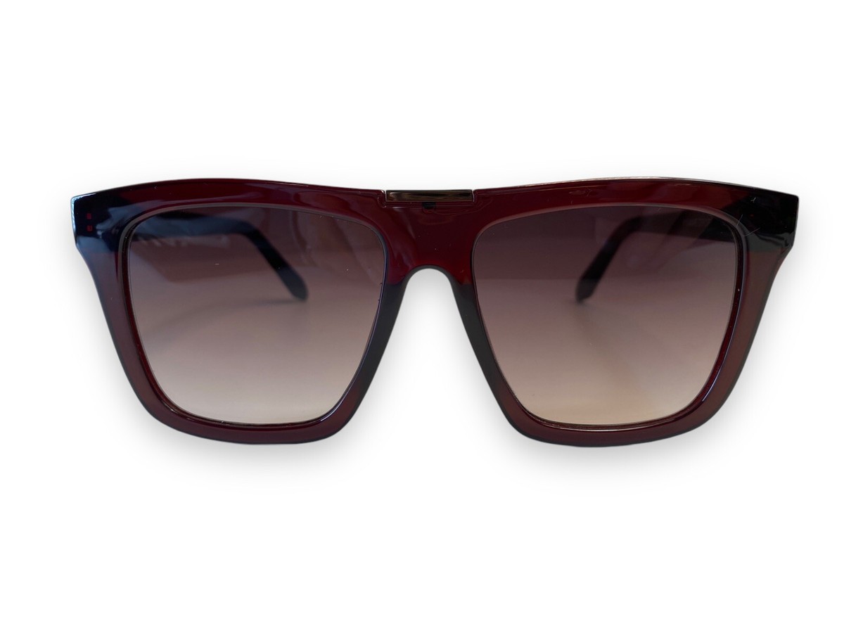 QUAY Name Drop Sunglasses Chocolate Frame Dark Chocolate 