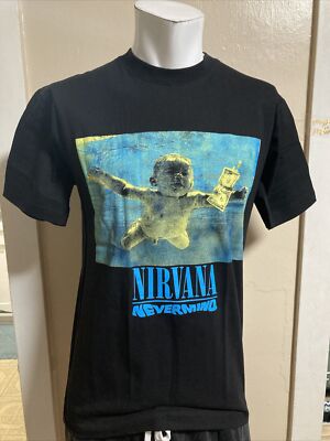 NIRVANA NEVERMIND T SHIRT Color BLACK 