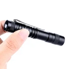 1PC Slim LED 1000 Lumens Lamp Clip Mini Penlight Flashlight Torch Lamp Hot