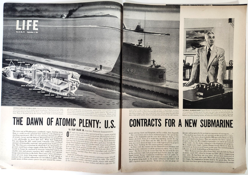 Verträge für Atom-U-Boot Vintage 1951 Artikelbilder 4 Seiten - Bild 2 von 8