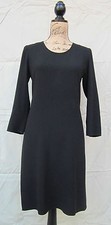 Womens PERFECT Little Black Dress by "WK Studio" Size Med. Long Sleeve Classic!!