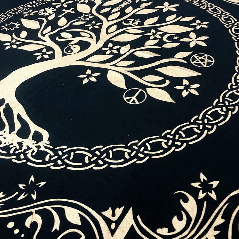 Golden Tree Of Life Divination Tarot Card Altar 18