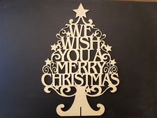 We Wish You A Merry Chistmas - 100 x 69 x 2mm