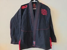 Sanabul Essentials V.2 Ultra Light Jiu Jitsu Gi Top  Size A0 Black Red NWOT