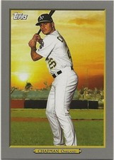 2020 Topps Series 1 MATT CHAPMAN Turkey Red Jumbo Box Topper Athletics #OTR-33