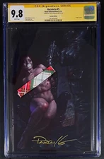 ASCENCIA #5 CGC 9.8 SS LUCIO PARRILLO VIRGIN VARIANT Signed LOW CGC CENSUS 8