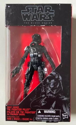 Star Wars 6" Black Series Figure First Order TIE Fighter Pilot #11 SCUFFED BOX