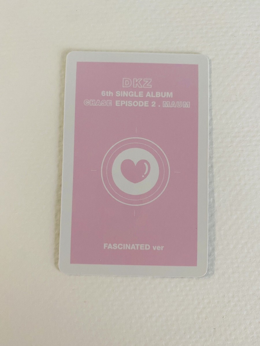 DKZ Maum トレカ DKZ Dongkiz Mingyu Official Photocard Chase Episode 2: Maum