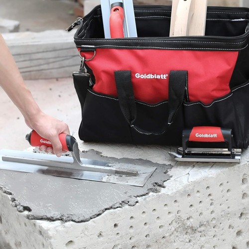 Rust-Resistant 8-Piece Masonry Tool Set with Comfortable Handles & Tool Bag - Picture 9 of 9