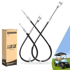 10L0L Golf Cart Brake Cable Set Club Car Precedent Tempo 2004-up 2018-up
