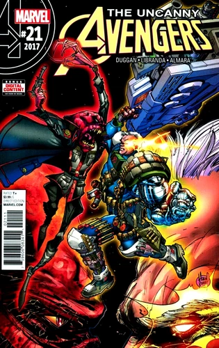 UNCANNY AVENGERS #21 CVR A ADAM KUBERT 1ST PRINT 2017 MARVEL COMICS NM