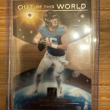 2021 Panini Donruss - Clearly Out of this World #OW-TL Trevor Lawrence (RC)